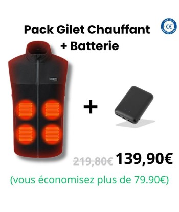 Gilet chauffant moto | VOLCAN.IO™ pour bénéficier 