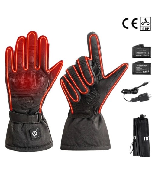 Gants Chauffants Moto Hiver | RacerPro™ Livraison rapide