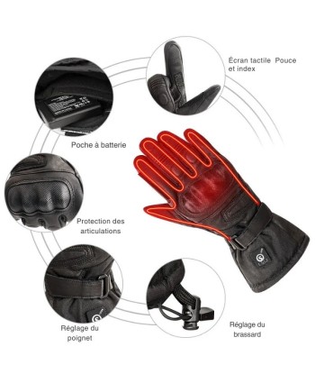 Gants Chauffants Moto Hiver | RacerPro™ Livraison rapide