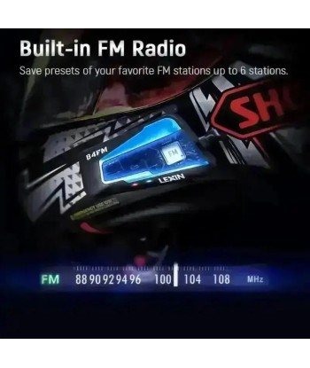 LEXIN Bluetooth-Gegensprechanlage für Motorradhelme - 10 Piloten sélection de produits