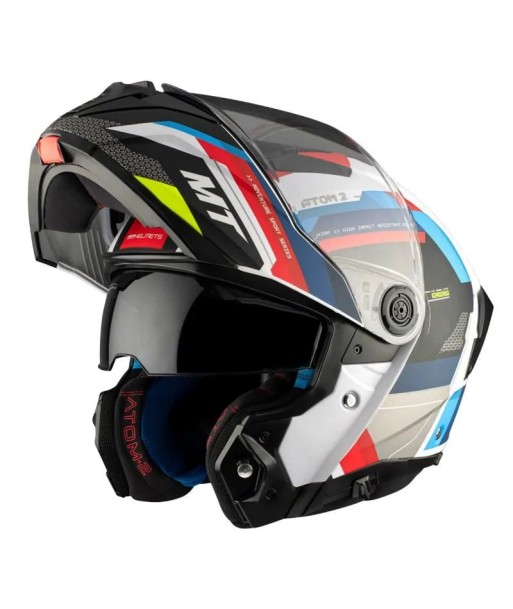 Blauer modularer Motorradhelm-S550 JUSQU'A -70%! 