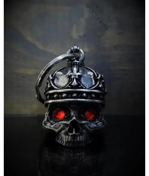 Einzigartige Motorradklingel "King's Skull Diamond Bell" Pour