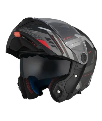 Blauer modularer Motorradhelm-S550 une grave pollution 