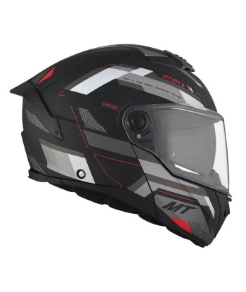 Blauer modularer Motorradhelm-S550 une grave pollution 