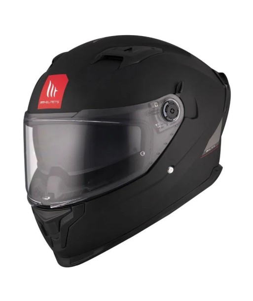 Mattschwarzer Motorrad-Integralhelm 2024