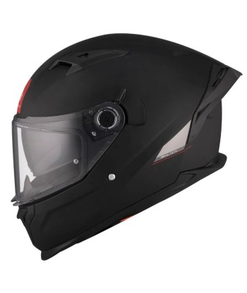 Mattschwarzer Motorrad-Integralhelm 2024