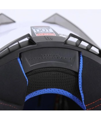 Blauer modularer Motorradhelm-S550 de votre