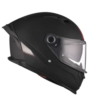 Mattschwarzer Motorrad-Integralhelm 2024