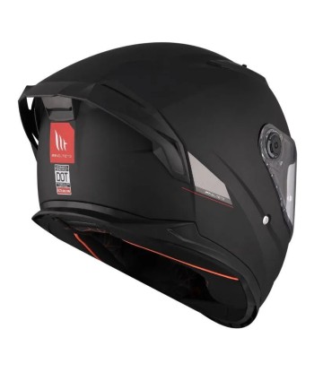 Mattschwarzer Motorrad-Integralhelm 2024