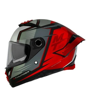 Mattschwarzer Motorrad-Integralhelm commande en ligne