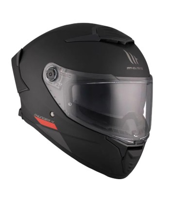 Mattschwarzer Motorrad-Integralhelm 2023