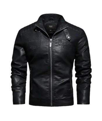 Herren Lederjacke mit Kapuze - KINGS acheter