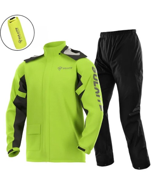 Motorrad-Regen-Outfit| GS2 Gelb rembourrage situé sous