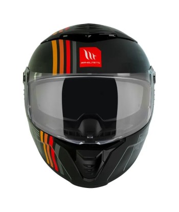 Mattschwarzer Motorrad-Integralhelm offre 