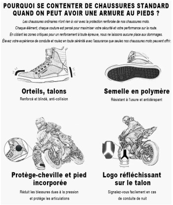 Brauner Motorrad-Sneaker für Herren Vous souhaitez 