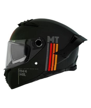 Mattschwarzer Motorrad-Integralhelm offre 