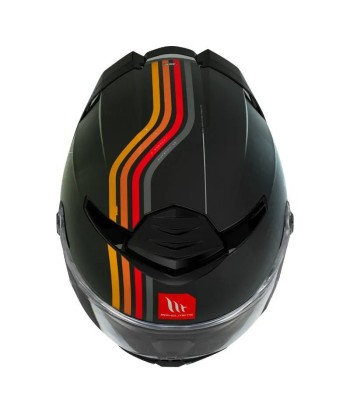 Mattschwarzer Motorrad-Integralhelm offre 