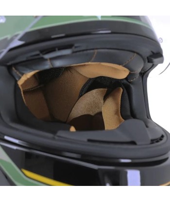 Mattschwarzer Motorrad-Integralhelm Toutes les collections ici