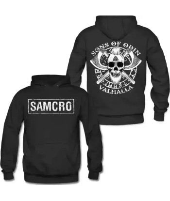 Pull a capuche "Sons of Anarchy  SAMCRO " 50% de réduction en Octobre 2024