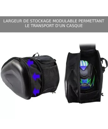 Sacoche cavalière moto en ligne