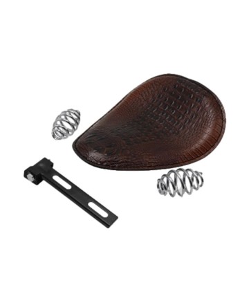 Selle moto en cuir a ressort pour sportster XL883 1200 s'inspire de l'anatomie humaine