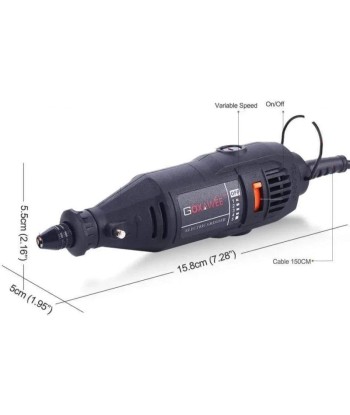 Mini perceuse électrique + 180 outils Livraison rapide