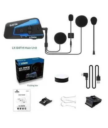 Intercom casque moto bluetooth LEXIN - 10 pilotes de votre