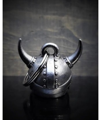 Cloche de moto unique Bravo bells " Casque viking crâne" Profitez des Offres !