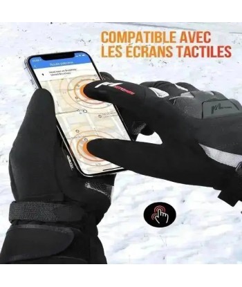 Gants de moto chauffant électriques imperméables solde