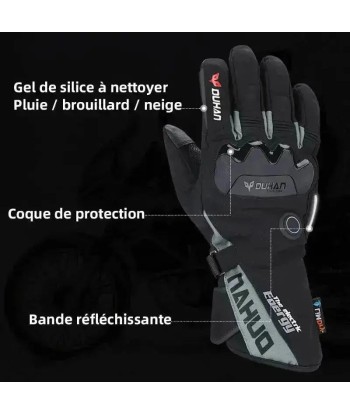 Gants de moto chauffant électriques imperméables solde