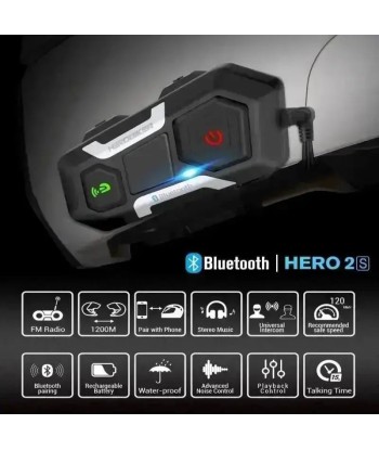 Intercom Casque de moto Bluetooth vente chaude votre 