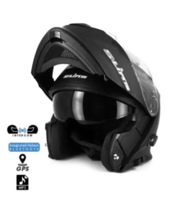 Casque moto modulable + INTERCOM hantent personnes