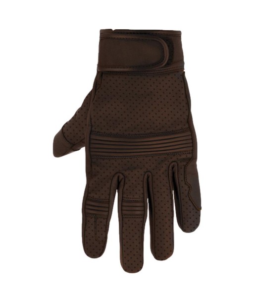 Gants de moto cuir vintage - Homologués CE Par le système avancé 