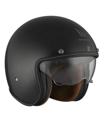 Harley Davidson Jet-Motorradhelm – Mattschwarz basket pas cher