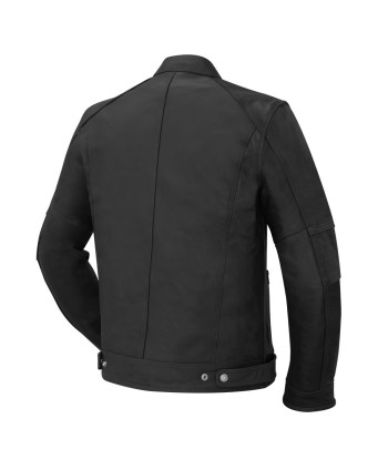 Blouson Cuir moto VINTAGE -Noir offre 