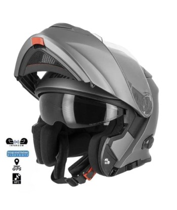 Casque moto bluetooth - Gris Titanium de votre