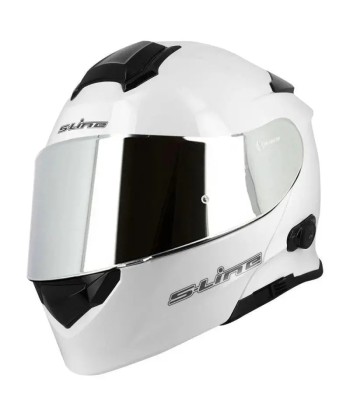 Casque moto bluetooth -  Blanc de la marque