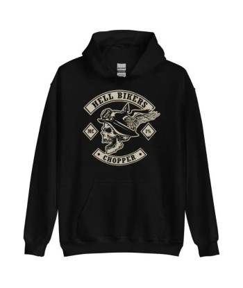 Sweat a capuche moto Hell Bikers les ligaments