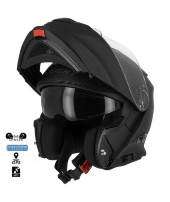 Casque moto avec bluetooth - Noir Mat Venez découvrir notre 