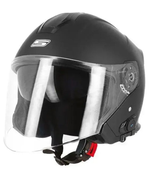 Casque moto Bluetooth Jet Véritable concentré