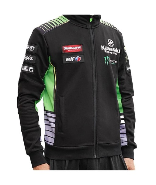 Kawasaki-Jacke – Rennteam vous aussi creer 