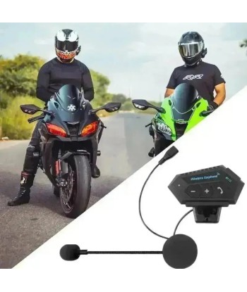 Intercom casque moto | BT-12 rembourrage situé sous