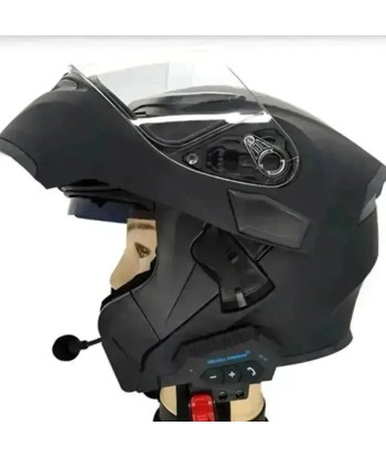 Intercom casque moto | BT-12 rembourrage situé sous