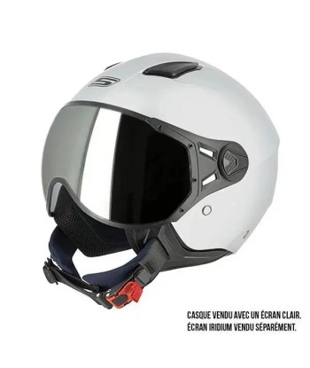 Casque moto Jet  - Aviateur Gris Mat outlet