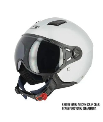 Casque moto Jet  - Aviateur Gris Mat outlet