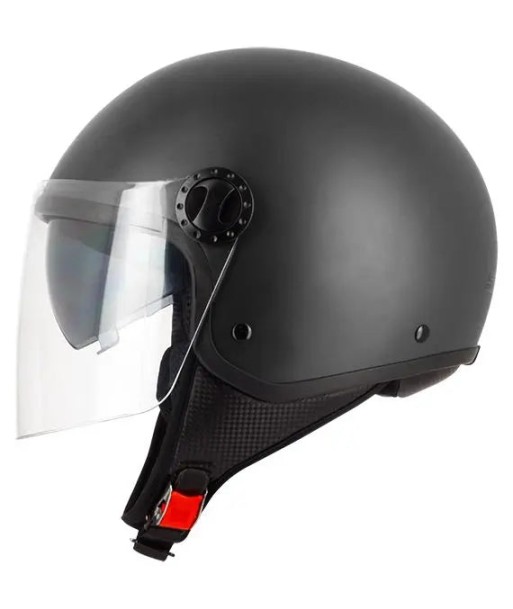 Casque Jet Noir MAT R-FULLY chez Cornerstreet bien 