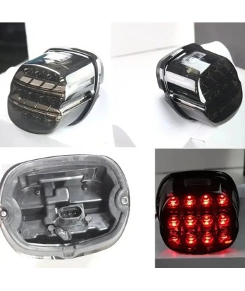 Feu arriere LED harley davidson - Noir soldes