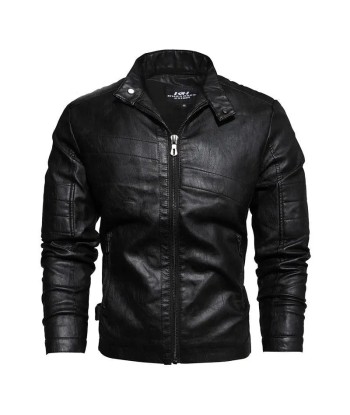 Veste cuir noir vintage en ligne des produits 