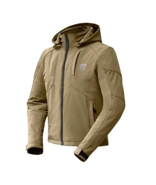 Blouson urbain moto - Beige en stock