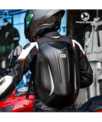 Sac à dos moto carbone- RocksBiker Paris Déstockage Promo